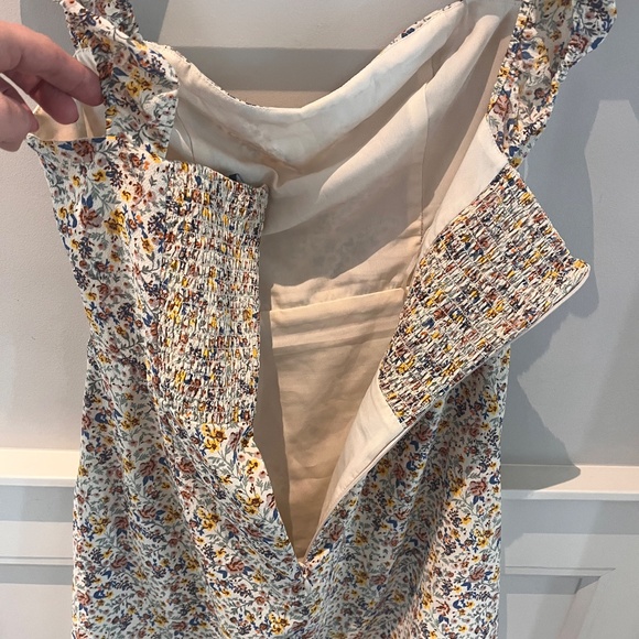 Floral Summer Dress, fully lined, elastic fitted torso. - Picture 7 of 10